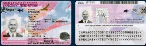 Employment Authorization Card (EAC)