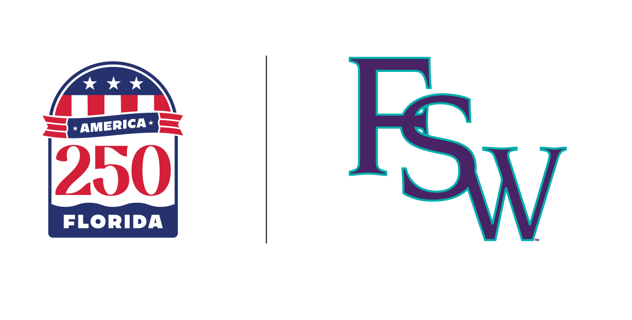 America 250 and FSW logos