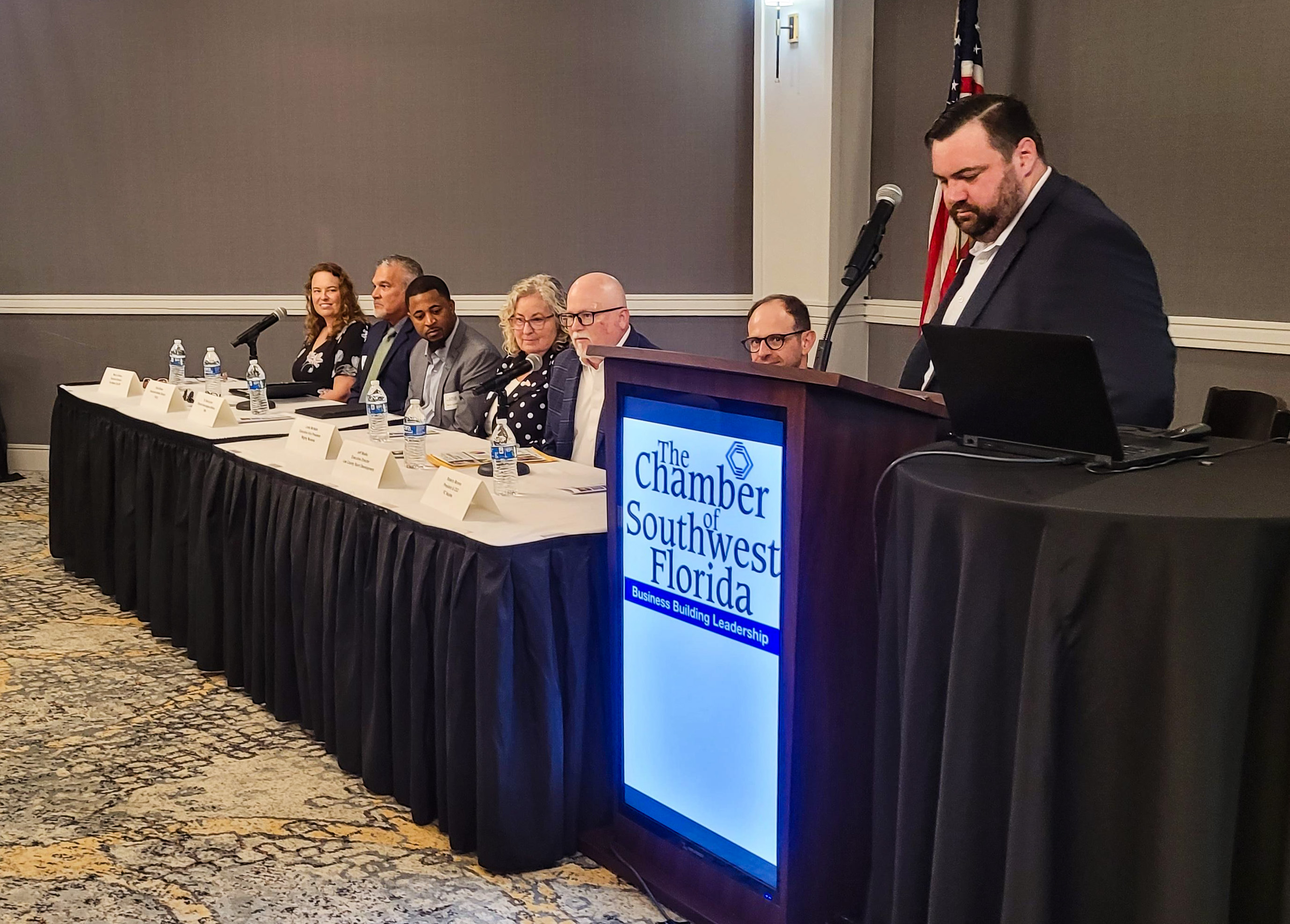 The panel brought together sports leaders from the Fort Myers area