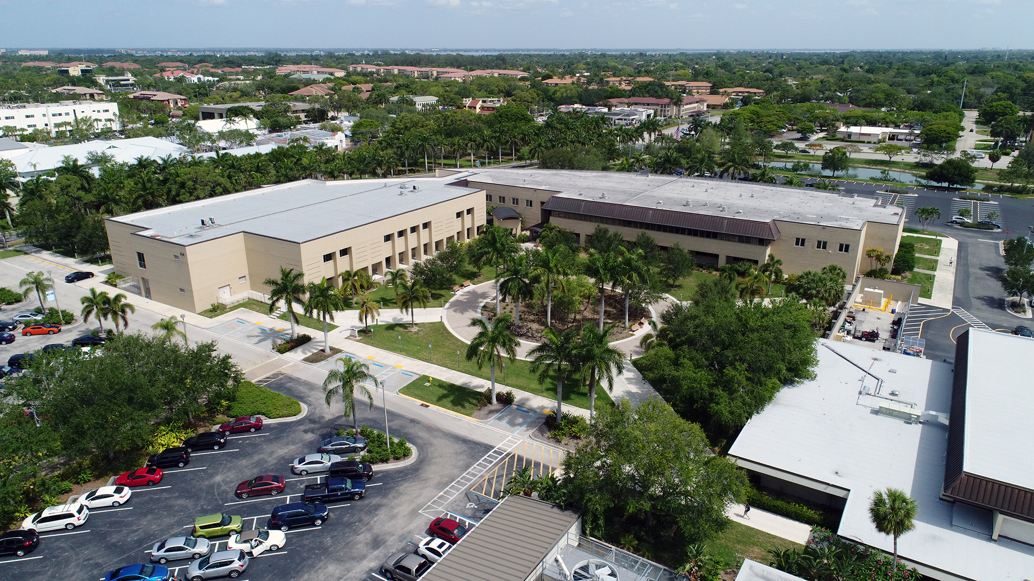 FSW's Nursing & Allied Health buildings on the Lee Campus in Fort Myers.