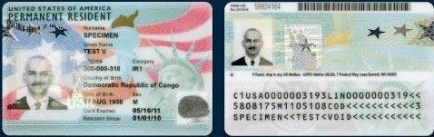 Permanent Resident Card